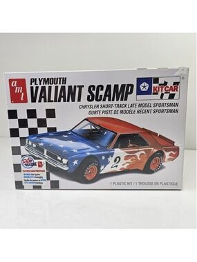 SEALED Plymouth Valiant Scamp AMT 1171M 1/25 Skill 2 Model Kit Car NEW